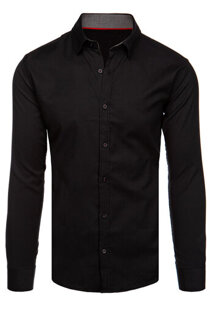 Koszula męska czarna Dstreet DX2535