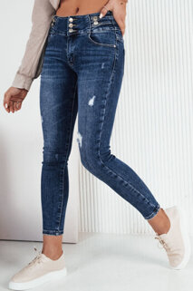 Spodnie damskie jeansowe AVILA niebieskie Dstreet UY1924