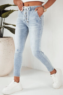 Spodnie damskie jeansowe LEIDA niebieskie Dstreet UY1864