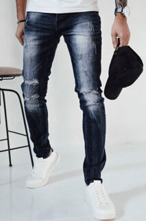 Spodnie męskie jeansowe granatowe Dstreet UX3993