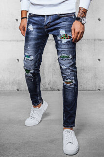 Spodnie męskie jeansowe niebieskie Dstreet UX4100