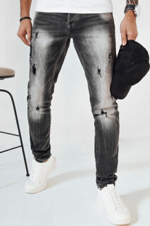 Spodnie męskie jeansowe szare Dstreet UX3996