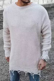 Sweter męski beżowy Dstreet WX1965