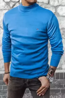 Sweter męski niebieski Dstreet WX2023