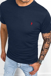 T-shirt męski basic granatowy Dstreet RX5351