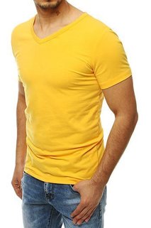 T-shirt męski żółty Dstreet RX4115